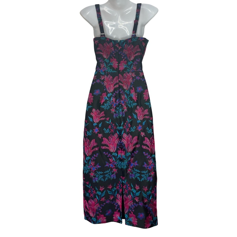 DRESS THE POPULATION Jaida Floral Embroidered Cocktail Dress - Picture 8 of 13